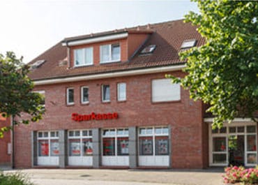 Die Filiale der Sparkasse in Benteler