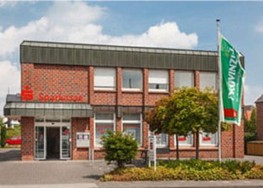 Die Filiale der Sparkasse in Langenberg