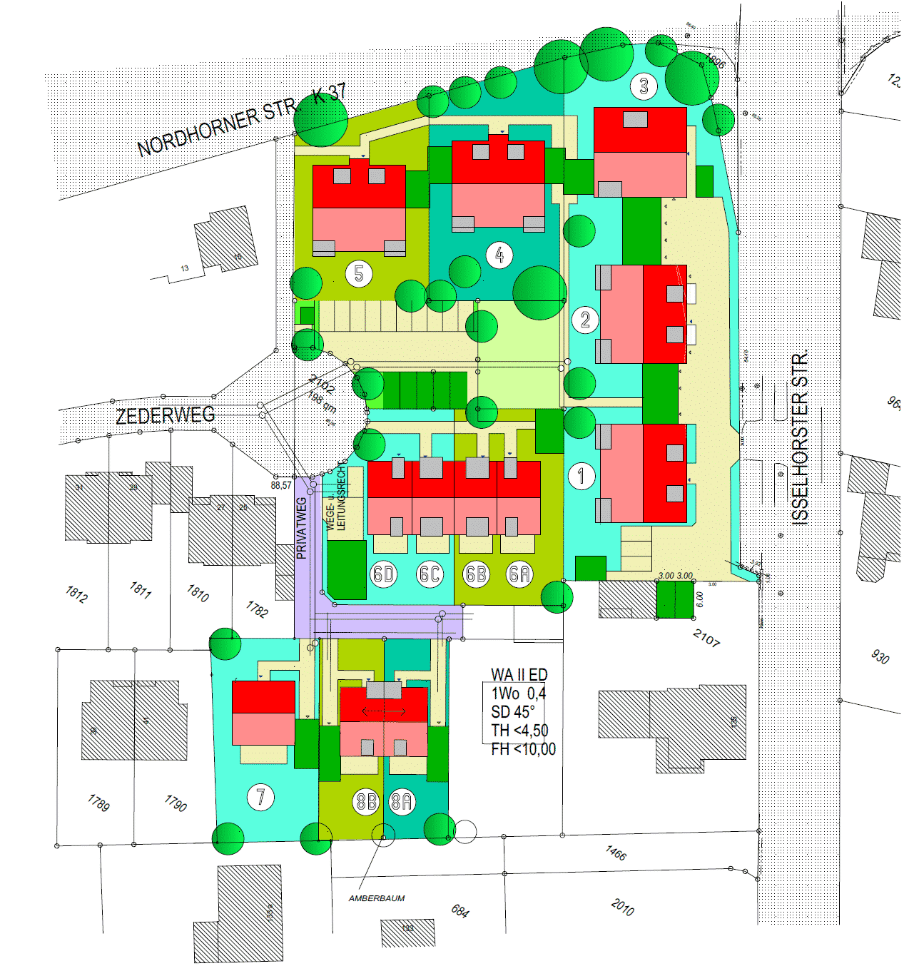 Lageplan Reitplatz