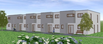 Eingangsansicht - Modernes Reihenhaus mit Garten *** 4037 G Gütersloh-Kattenstroth