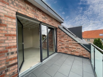 Loggia der Dachgeschosswohnung - Im Herzen von Rietberg - sofort bezugsfertig!***1758 R Neubau-Eigentumswohnung