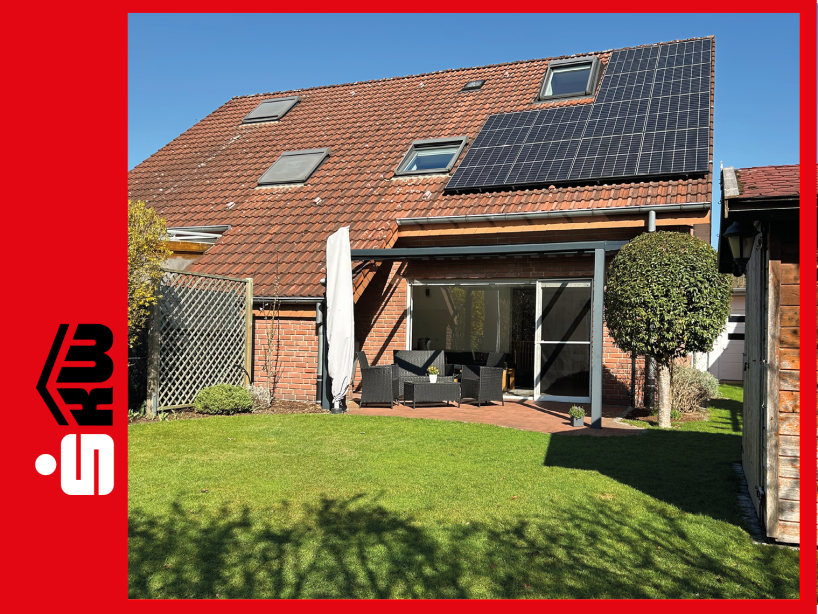 Terrassenansicht - Topgepflegte Doppelhaushälfte in ruhiger Lage***4198 G in GT-Avenwedde