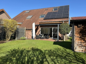 Terrassenansicht - Topgepflegte Doppelhaushälfte in ruhiger Lage***4198 G in GT-Avenwedde
